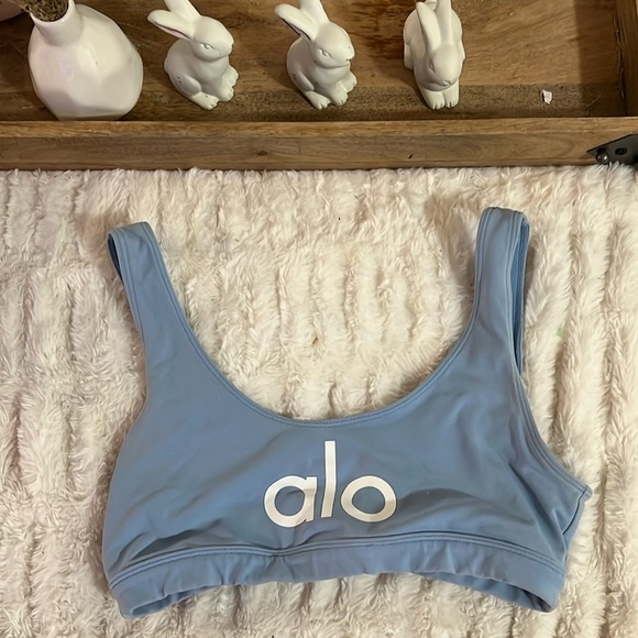 Alo yoga ambient logo bra - Picture 3 of 5